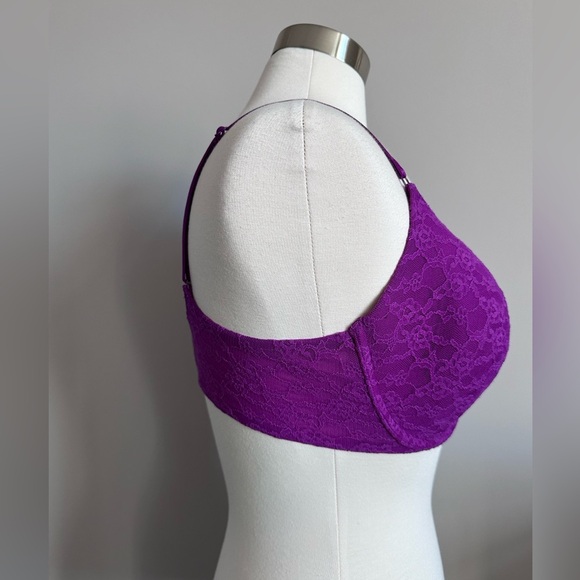 Victoria's Secret VS Perfect Coverage Lightly Padded Convertible Lace Bra 36DD - Picture 2 of 11